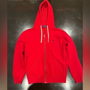 Polo by Ralph Lauren Men’s Small Red Full Zip Sweatshirt